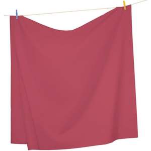 Drap plat de luxe 800 fils Cal King bordeaux 100 % coton satiné respirant pour la maison - Product Image 6