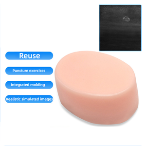 Mini Fantoccio per Addestramento alla Puntura di Lesioni con Ultrasuoni, Blocco Tissutale Compatto con Target Interno per la Pratica delle Biopsie per Principianti - Product Image 2