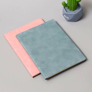 Personalized Custom School Supplies A5 <b>Journal</b> Diary PU Leather Soft Cover Notebook 100 Pages Promotional Use Glue Bound - Product Image 3