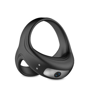 Black Delayed Ejaculation Glans Cock Ring Enlargement Anillos Para Pene Men Small Sex Toys <strong>Penis</strong> Rings - Product Image 2