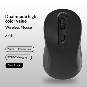 New Design Rechargeable Wireless <b>Mouse</b> Silent Dual Mode Slim Office Computer Notebook <b>Mouse</b> - Product Image 3