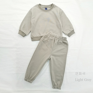 Ensemble Printemps-Automne 2023 pour Enfants, Pull et Pantalon Couleur Unie, Vêtements pour Enfants, Deux Pièces pour Garçons - Product Image 5