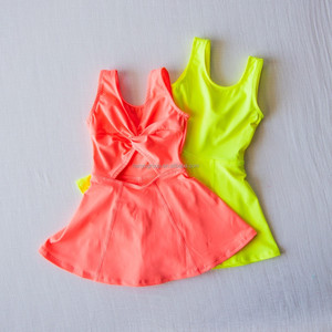 Venta al por mayor 2025 Fabricante de ropa de tenis Vestido de tenis para niñas Sin mangas Trajes de tenis de golf Ropa atlética - Product Image 3