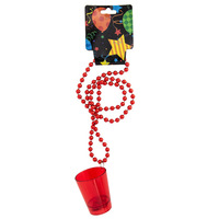 Faveurs de fête du réveillon du Nouvel An 2026 : Verres à shot et colliers LED clignotants, décorations de bonheur pour le Nouvel An, fournitures en plastique