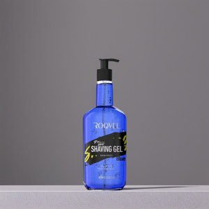 Gel à raser DELUXE PROFESSIONAL VENTE FLASH Gel à raser transparent et bleu ROQVEL RASAGE FACILE Bouteille de 400 ML - Product Image 5