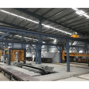 Línea de Fabricación de Bloques AAC, Planta de Producción Automática de Bloques de Hormigón Ligero a Base de Cemento para la Construcción Industrial - Product Image 1