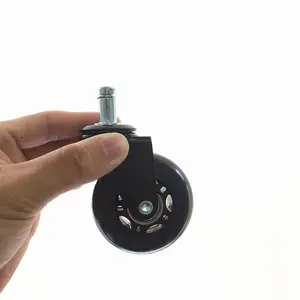 PU Wheel Black Rolla rable 2,5 "Bürostuhl Caster - Product Image 1
