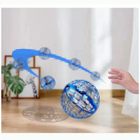 Bola Voladora Eléctrica de Tecnología Negra de Venta Caliente con Giro Inteligente, Bola de Levitación por Inducción Inteligente, Bola Boomerang