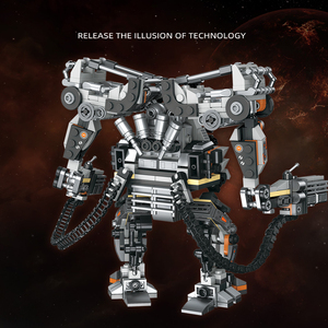 Jie-Star Jj9170 Moc Chiến Đấu Robot Siêu Anh Hùng Mô Hình Phim Đồ Chơi Chuyển Khối Xây Dựng Tự Làm Lắp Ráp Câu Đố Đồ Chơi Giáo Dục - Product Image 4