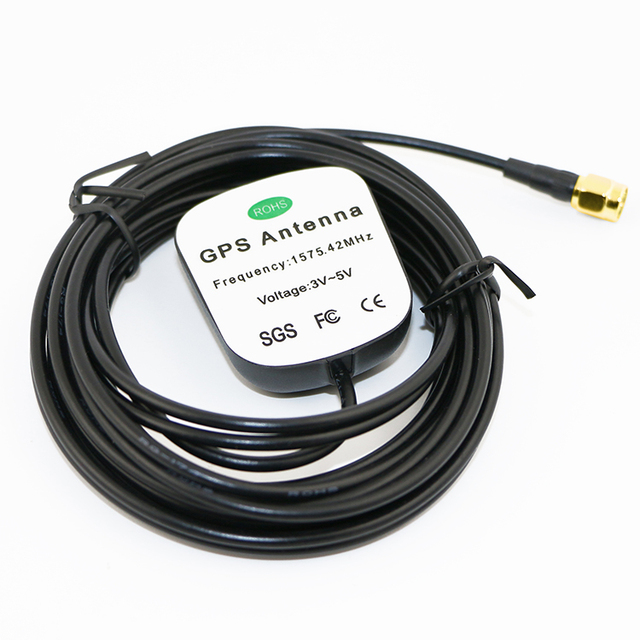 Stronger Signal 28dB Lna Gain Vehicle Waterproof GPS Active Antenna, Magnetic base Satellite Navigation Car Gps Antenna