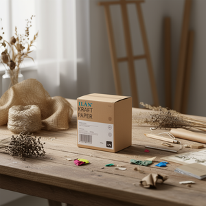 Scatola in Carta Kraft 10x10x15 Cm Pieghevole Confezione da 6 Pezzi - Product Image 2