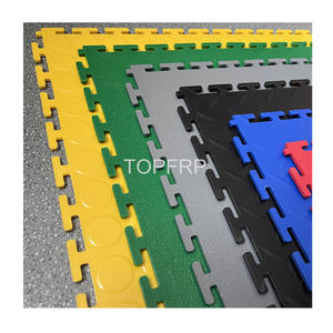 Carreaux de sol modulaires en PVC haute résistance à usage intensif Revêtement de sol en PVC à emboîtement Garage Entrepôt Carreaux de sol en PVC - Product Image 5