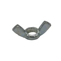 Écrou papillon à vis manuelle en acier au carbone de grade 4.8, zingué, M5 M6 M8 M10 M12, pour machines générales, directement de l'usine