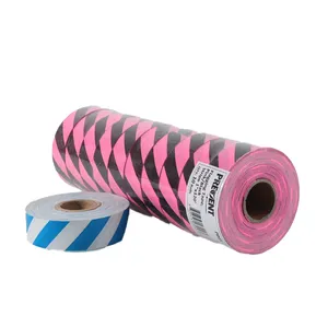 हॉट सेलिंग रंगीन pvc रिबन साइन मार्किंग टेप के 50 मीटर प्रिंट कर सकती है