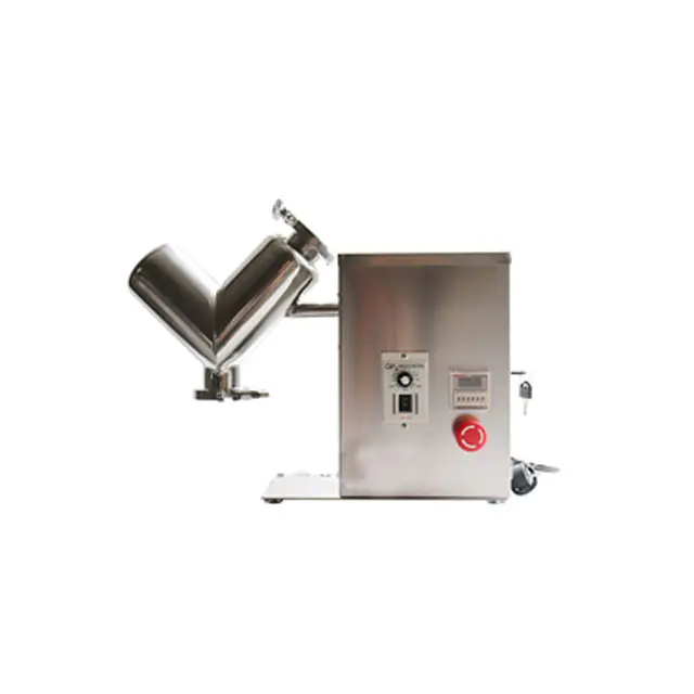 Industrial Food Grade V Forma Seco Leite Café Em Pó Mixer Blender Máquina De Mistura Preço