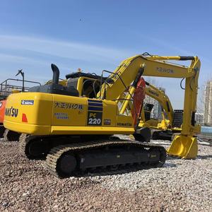 High-Quality Used Komatsu 220 Excavator Original Chassis Cross-Border <b>Machinery</b> Supply - Product Image 1