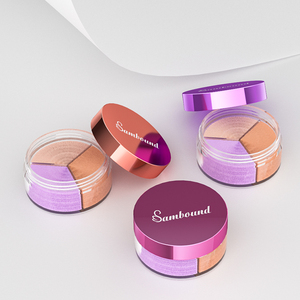 Tamizador de cosméticos lindo, frascos de plástico esmerilado, embalaje de polvo suelto, frasco de polvo suelto, tamaño 10g, rosa con salpicaduras verificadas - Product Image 6