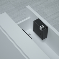 Serrure Électronique de Cabinet Intelligente et Invisible avec Carte RFID, Verrou de Casier Discret sous Table, Serrure RFID pour Tiroir