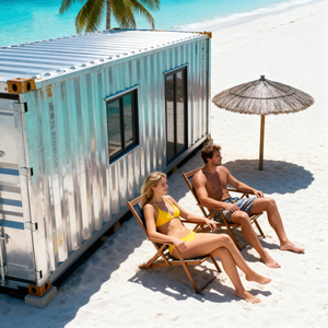 Nhà hai tầng có thể gập lại nhà 1-3 phòng ngủ 20 40ft gấp ra container nhà gấp một khung di động hiện đại - Product Image 6