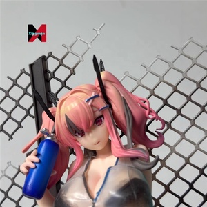 Statua GK di Bremerton in posizione accovacciata da allenamento di tennis, modello da collezione anime per appassionati di sport, da esposizione - Product Image 3