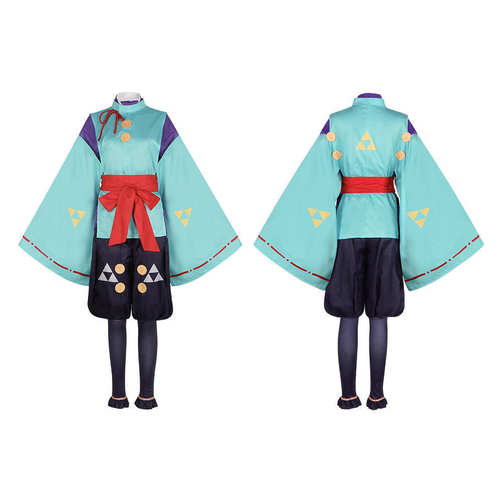 เสื้อสีน้ำเงินและกางเกงสีดำจาก Hojo