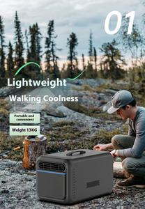 เครื่องปรับอากาศส่วนบุคคลแบบพกพาทำความเย็นเครื่องปรับอากาศขั้นต่ำสะอาดสำหรับมือถือกลางแจ้งทำความเย็นและความร้อน - Product Image 4