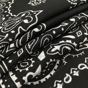 Bandane Quadrate Extra Large 27 X 27 Pollici in <span class=keywords><strong>Cotone</strong></span> con Logo Personalizzato, Sciarpa Quadrata Oversize con Stampa Paisley, Bandane Jumbo per Uomo e <span class=keywords><strong>Donna</strong></span> - Product Image 5