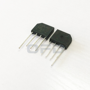 KBP610 KBP <span class=keywords><strong>1000V</strong></span> 6A köprü doğrultucu diyot delikten tek fazlı cam pasifleştirilmiş silikon köprü doğrultucu KBP610 - Product Image 3