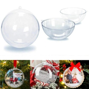Boule d'ornement en plastique transparent pour noël, vacances, mariage, fête, décoration intérieure - Product Image 4