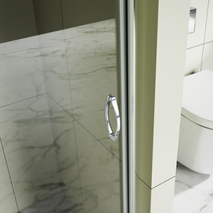 מארז מקלחת גלגלים פליז גדול עם בר מגבת נירוסטה והחלקה חלקה - Product Image 5