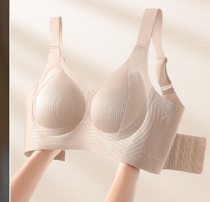 <span class=keywords><strong>Reggiseno</strong></span> Sportivo Senza Cuciture Plus Size per Donna, Comodo con Striscia in Gel, Minimizzatore con Effetto Push-Up - Product Image 6