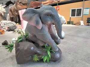 Disfraz de <span class=keywords><strong>Elefante</strong></span> Realista para Adultos, Traje Animatrónico de Animal Caminante con Sonido y Función de Movimiento para Espectáculos y Eventos - Product Image 6