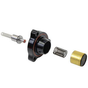 Auso-Racing bov Splitter 1.8 2.0สำหรับ Volkswagen Golf TSI TFSI turbocharger วาล์วก้านอะแดปเตอร์อลูมิเนียมสีดำ - Product Image 5