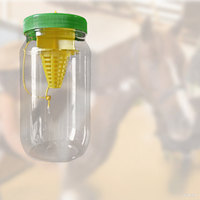Hete Verkopende Herbruikbare Insectenbestrijding Fruitvliegenval Plastic Insectenvangenvalfles