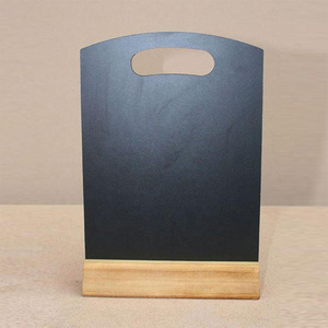 Pizarra de menú de madera para bar y restaurante, <span class=keywords><strong>mini</strong></span> pizarra de madera con logotipo personalizado, A3, A4, A5 - Product Image 2