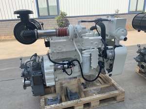 Dongfeng Cumins 8,3L Schiffsdieselmotor 6CTA8.3 220PS Elektrischer Start Wassergekühlt 4-Takt Inklusive Motor & Pumpe Getriebe 138C - Product Image 2