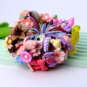 ยางรัดผมเด็กผู้หญิงน่ารักออกแบบได้ตามต้องการการ์ตูนเด็กผู้หญิงอินเทอร์เน็ตที่มีชื่อเสียงยางรัดผมปลอดภัย - Product Image 4