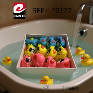 MNJ Dog Toy <b>Ball</b> Set 12Pcs Colorful Rubber Bath Toys For Pets Playtime Fun - Product Image 1