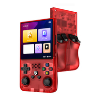 Mooden R36 MAX Pro Retro Handheld-Spielkonsole Android WiFi 3,95-Zoll-IPS-Bildschirm Tragbarer Taschenspielcomputer Geschenk für Gamer