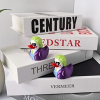 Vashine imprimé en 3D coloré PLA matériaux respectueux de l'environnement enfants Joker canard jouets décoration de la maison Collection Clown ornements
