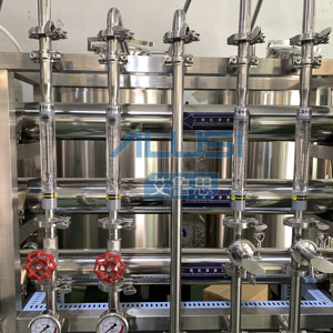 Système de purification en deux étapes en acier inoxydable de 500 L, équipement de traitement de l'eau pure par osmose inverse avec adoucisseur - Product Image 3