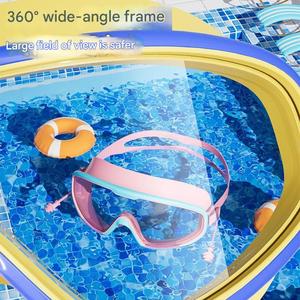 Gafas <span class=keywords><strong>de</strong></span> Buceo Profesionales <span class=keywords><strong>para</strong></span> Niños y <span class=keywords><strong>Niñas</strong></span>, Impermeables, Antivaho, con Marco Grande, Equipo <span class=keywords><strong>para</strong></span> Deportes Acuáticos - Product Image 3