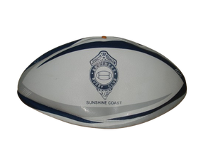 Balón de rugby tamaño 5 de unión de alta calidad, súper agarre, diseño de goma PU totalmente duradero, cosido a mano para todo tipo de clima - Product Image 2