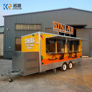 Remorque alimentaire personnalisée pour burgers avec hotte aspirante, remorque de restauration <span class=keywords><strong>mobile</strong></span>, <span class=keywords><strong>camion</strong></span>-restaurant, remorque de cuisine commerciale - Product Image 3