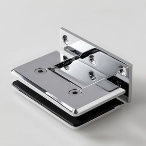 Duş odası tek taraflı duvar cam 90 derece cam menteşe - Product Image 6