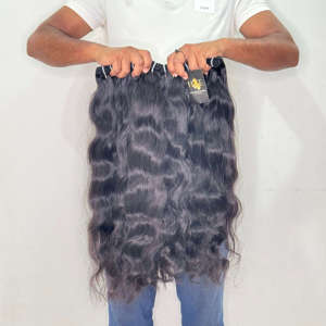 ผมคนอินเดียเป็นมัดผมคนแท้แบบชาวบราซิลผมคนจากเวียดนาม - Product Image 1