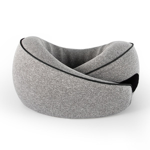 <span class=keywords><strong>Coussin</strong></span> <span class=keywords><strong>de</strong></span> <span class=keywords><strong>Voyage</strong></span> Portatif en Mousse à Mémoire <span class=keywords><strong>de</strong></span> Forme en U pour Soulagement des Douleurs Cervicales - Vente en Gros d'Usine - Product Image 5