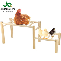 JQ Poultry Jungle Gym and Toys Roosting Ladder Chicken Perch for Chicken Coop