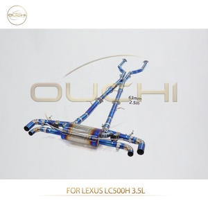 <span class=keywords><strong>ท่อ</strong></span>ไอเสีย OUCHI Catback สำหรับ Lexus LC500h 3.5L ผลิตจากไทเทเนียมอัลลอยคุณภาพสูง อะไหล่เพิ่มสมรรถนะรถยนต์ - Product Image 3