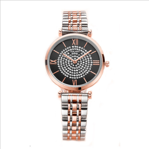 Orologio da <span class=keywords><strong>Donna</strong></span> con Cinturino in Acciaio Inossidabile, Impermeabile, con Diamanti, Movimento al Quarzo, Orologio da Polso per Donne, Reloj Mujer, Orologio da Signora - Product Image 1